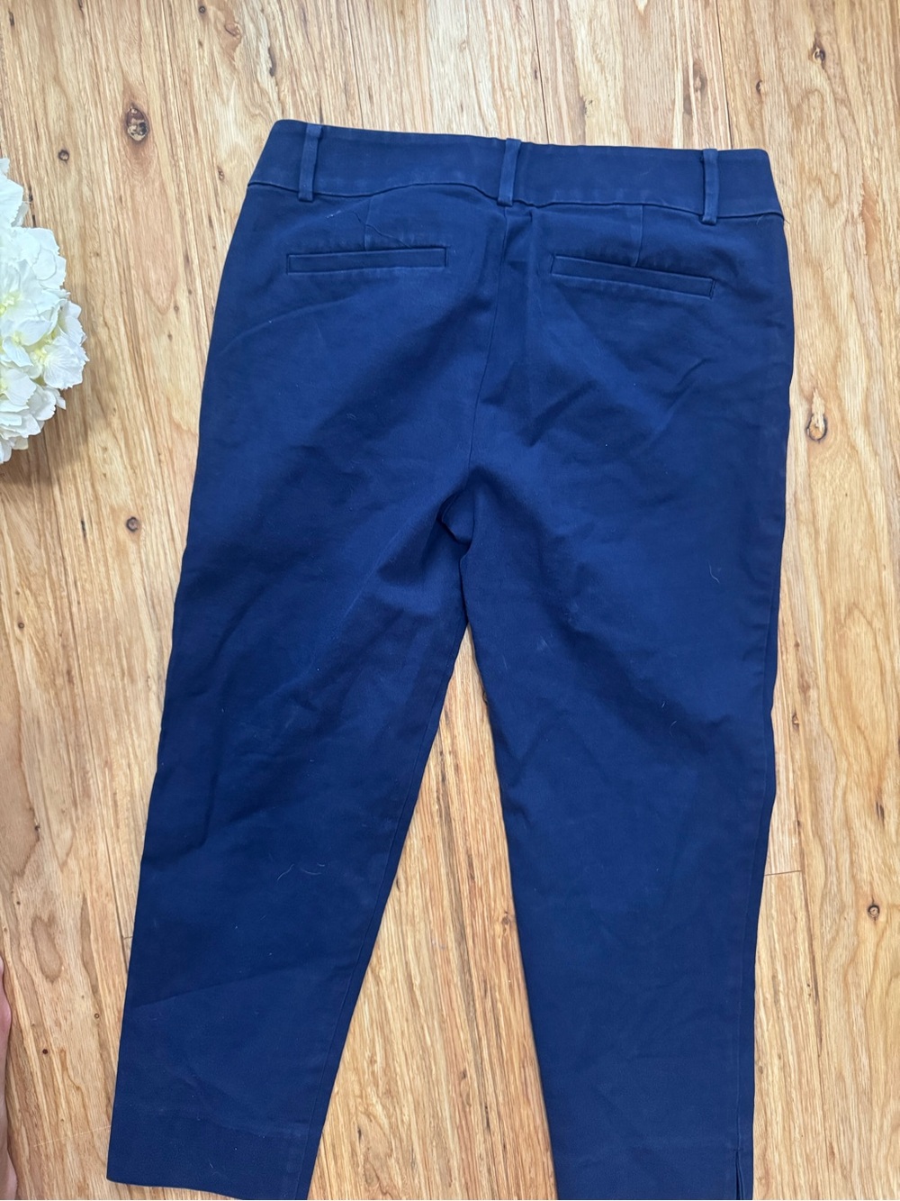 LOFT Navy Riviera Pant - Picture 8 of 8